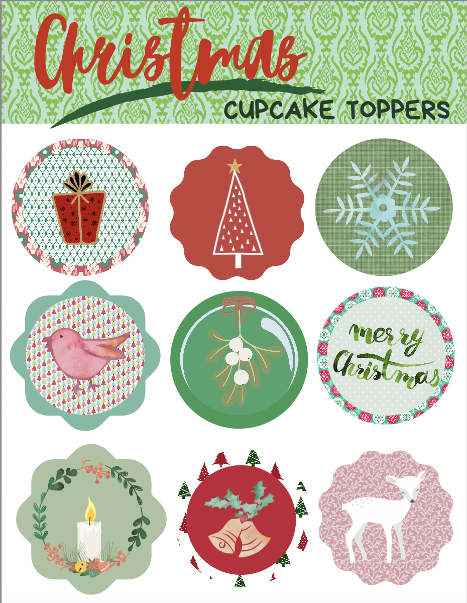 Cupcake Toppers Free Printable