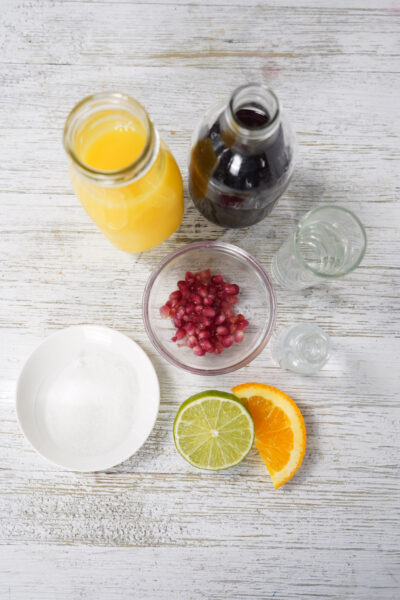 Christmas Pomegranate Margaritas