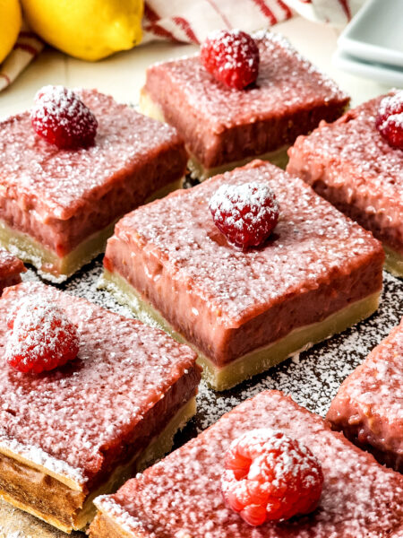 raspberry lemon bars