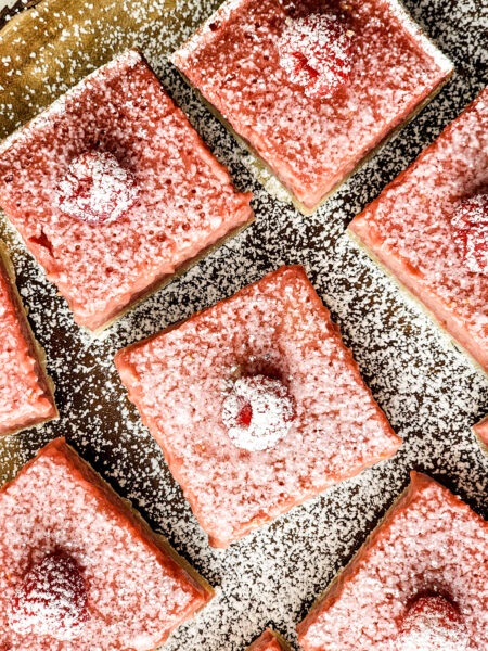 raspberry lemon bars