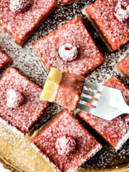 raspberry lemon bars