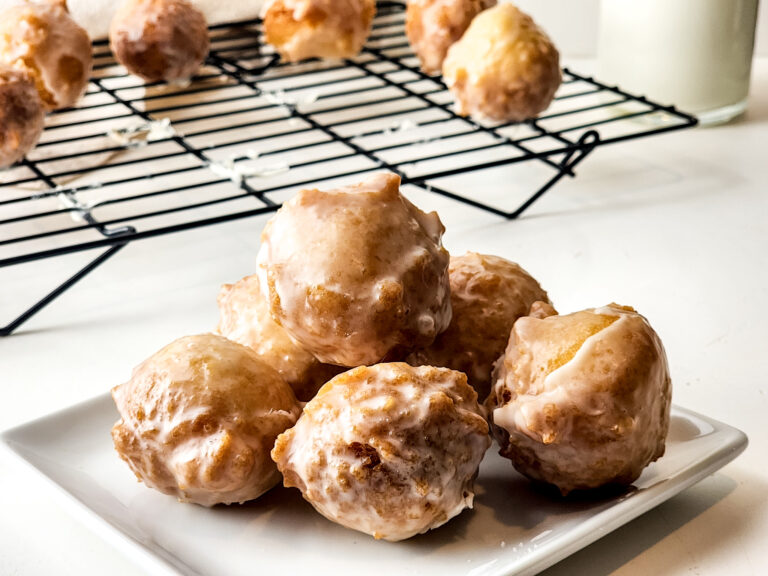 Homemade Dunkin Glazed Munchkins