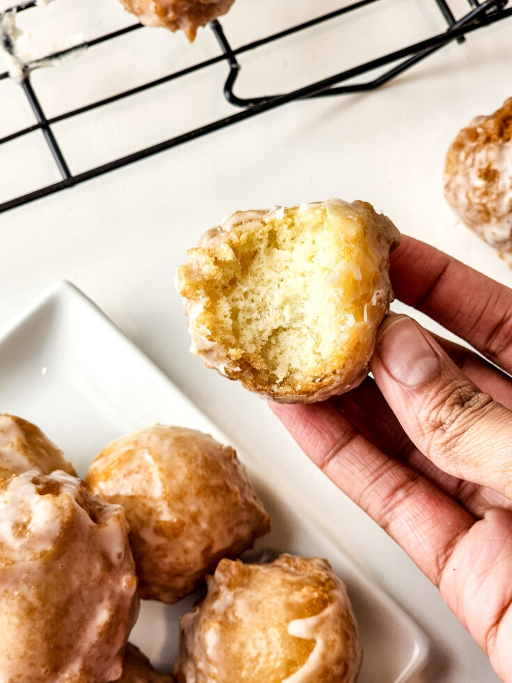 Homemade Dunkin Glazed Munchkins